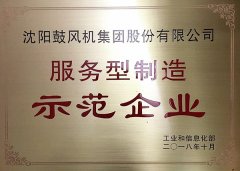 沈鼓集团获国家级“服务型制造示范企业”！