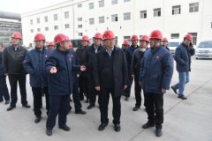 甘肃省副省长李沛兴来白银有色调研