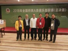 锦江桥牌俱乐部成功升级A类俱乐部