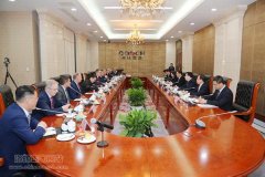 高登榜董事长会见海德堡水泥集团Bernd Scheifele董事长