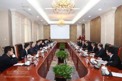 集团公司董事长高登榜会见眉山市政府副秘书长陈开军